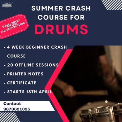 Drums crash course dombivli